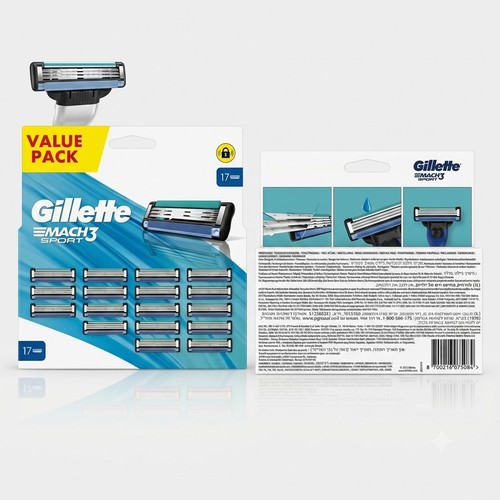 Lamette barba gillette - barba,