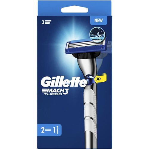 Gillette mach3 rasoio turbo - mach3,