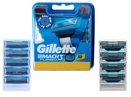 Gillette mach3 turbo lamette - mach3,