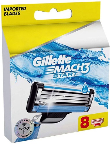 Gillette mach start 8pz - mach, 3