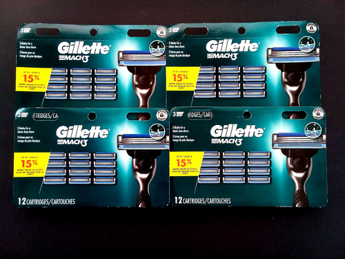 Gillette mach 3 - 48, x