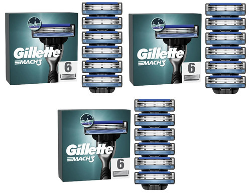 Pack 18 lames gillette - 3, x