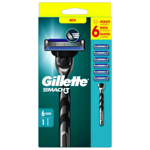 Gillette rasoio mach3 con 6 - mach3,