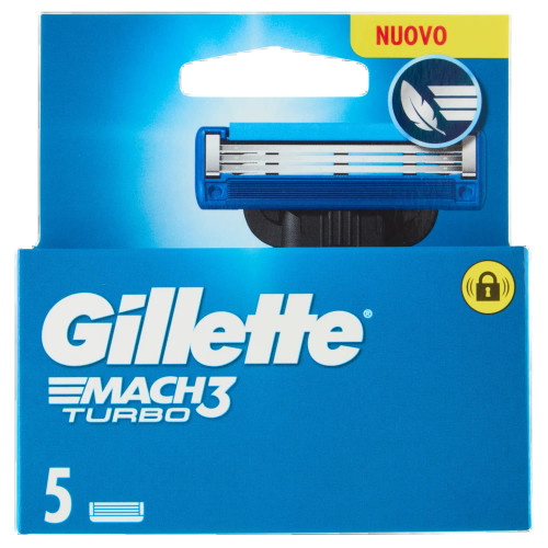 Gillette mach3 turbo ricambio - gillette,