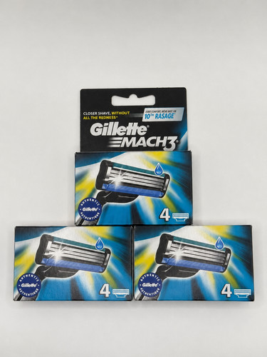 Gillette mach3 cartucce - gillette,