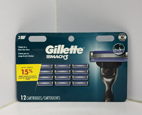 Gillette mach3 refills razor - gillette,