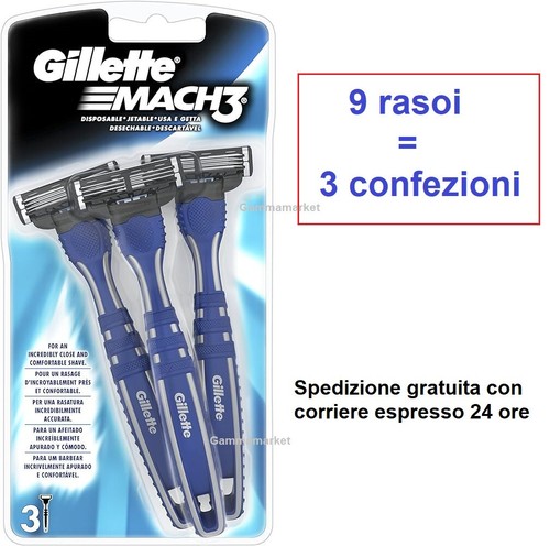 Rasoi usa getta mach3 - 9,